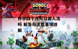 怀孕四个月可以做人流吗 解答与注意事项详解