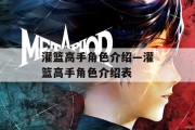 灌篮高手角色介绍—灌篮高手角色介绍表