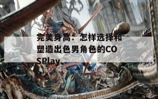 完美身高：怎样选择和塑造出色男角色的COSPlay