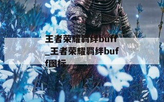 王者荣耀羁绊buff_王者荣耀羁绊buff图标
