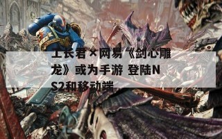 工长君×网易《剑心雕龙》或为手游 登陆NS2和移动端