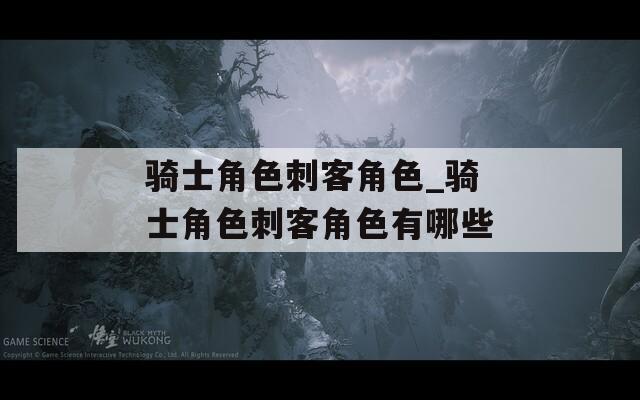 骑士角色刺客角色_骑士角色刺客角色有哪些-第1张图片-一粒游戏网