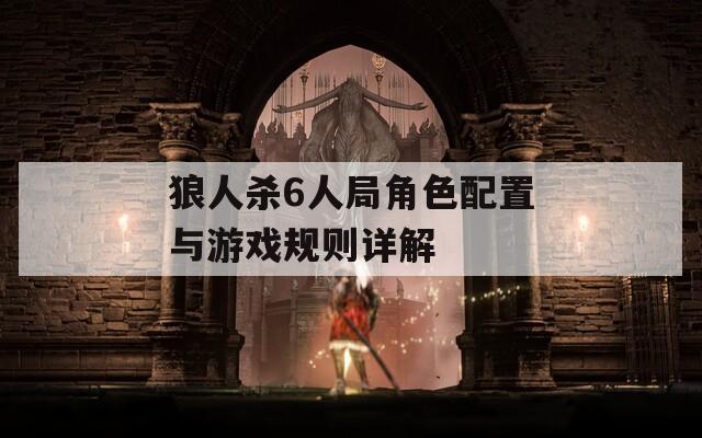 狼人杀6人局角色配置与游戏规则详解-第1张图片-一粒游戏网